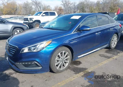 2016 Hyundai Sonata Limited from USA, damaged, VIN 5NPE34AF6GH374777